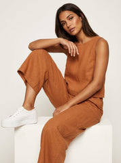 Amara Women's Loungewear Set | Airy Linen Fabric