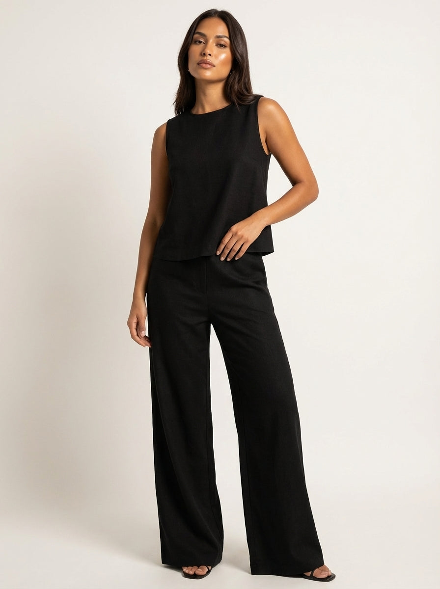 Amara Women's Loungewear Set | Airy Linen Fabric