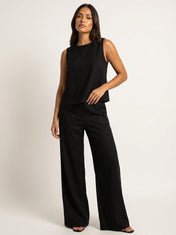 Amara Women's Loungewear Set | Airy Linen Fabric