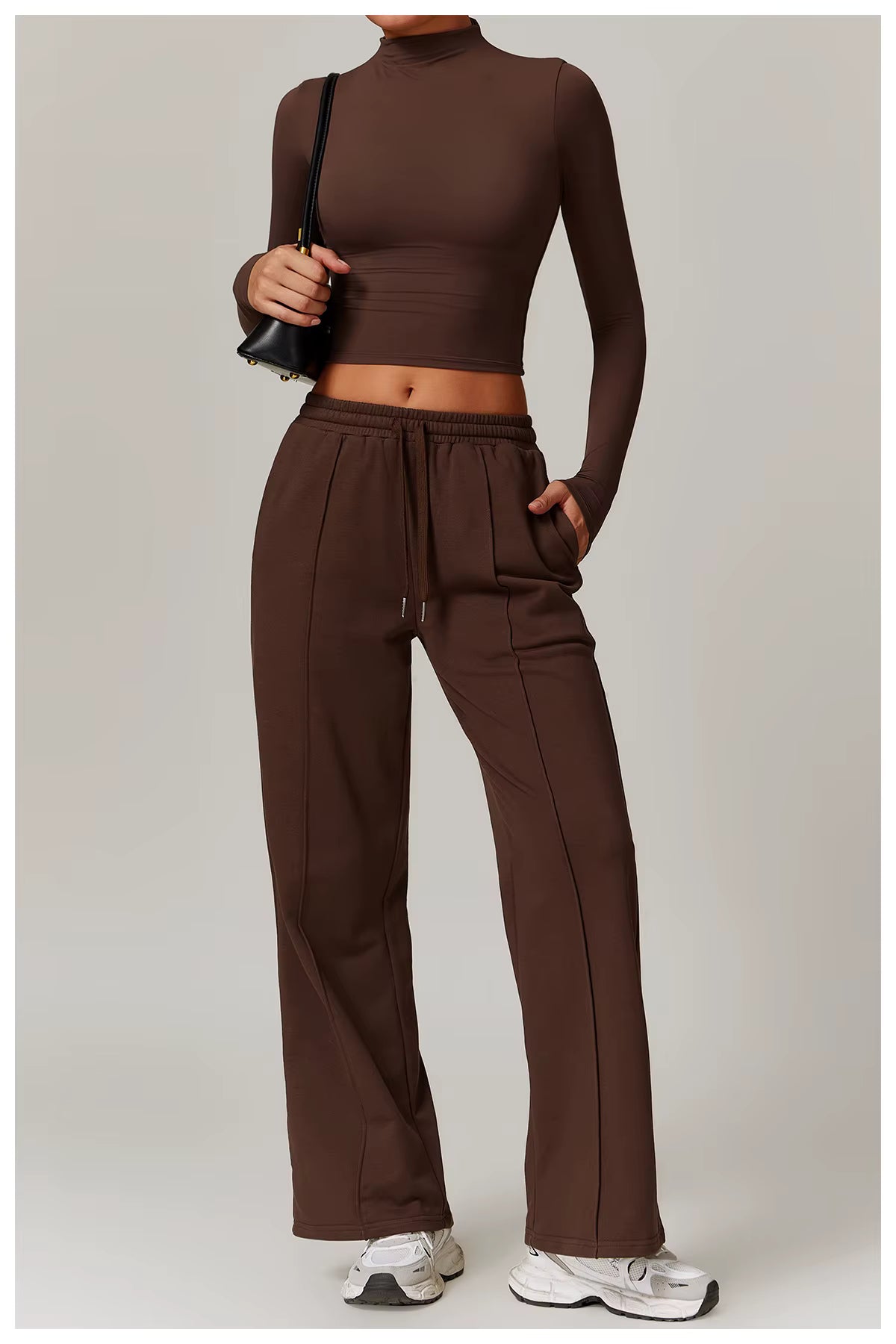 Amber Women's Joggers | Soft Fabric with Elastic Waistband