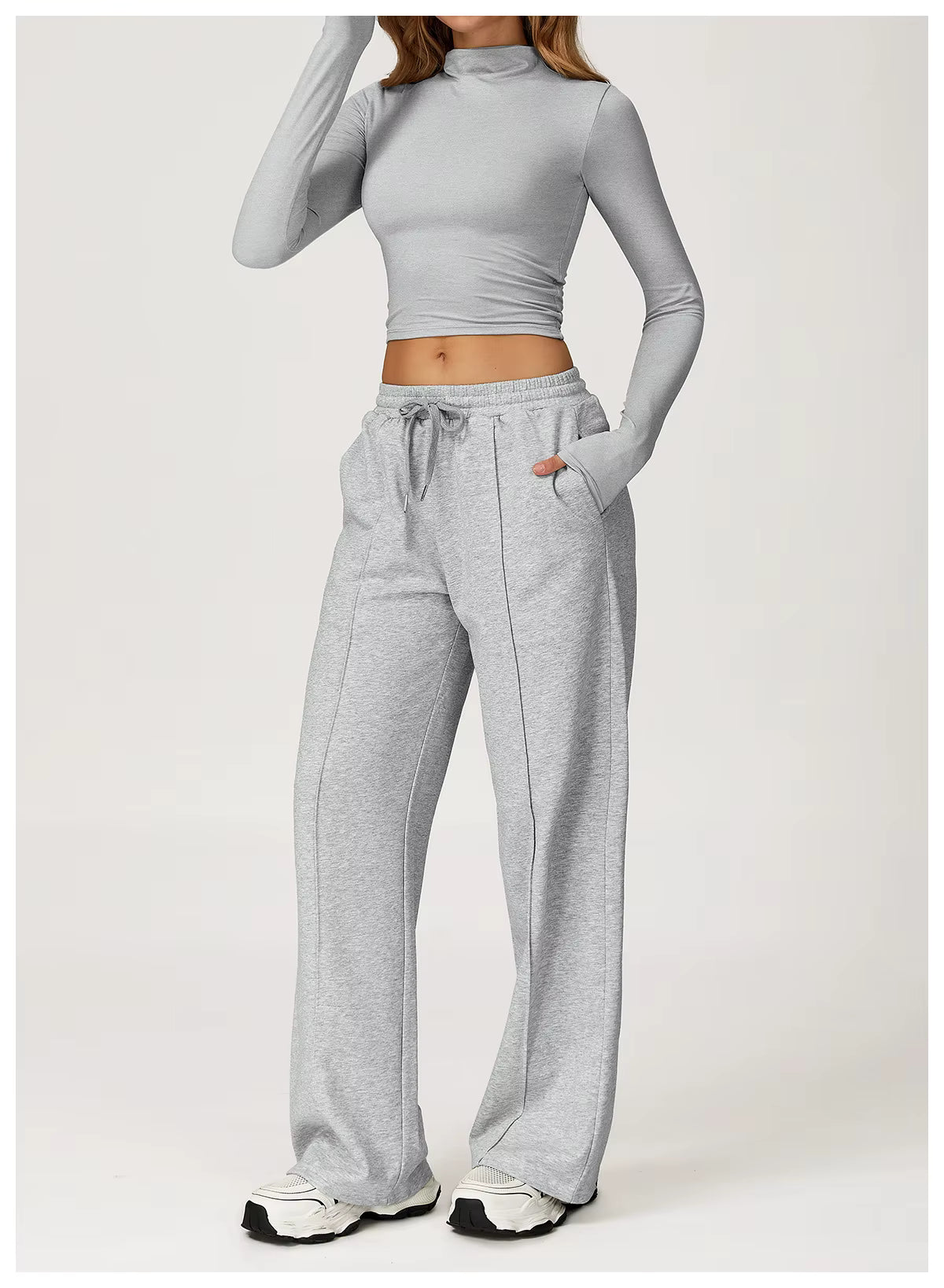Amber Women's Joggers | Soft Fabric with Elastic Waistband