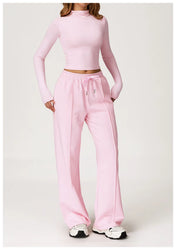 Amber Women's Joggers | Soft Fabric with Elastic Waistband