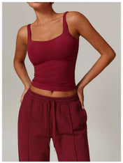 Amber Women's Tank Top | Sleeveless Square Neckline