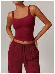 Amber Women's Tank Top | Sleeveless Square Neckline