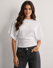 Ava Women's T-Shirt | Wide Sleeve Relaxed Fit Top