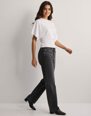Ava Women's T-Shirt | Wide Sleeve Relaxed Fit Top
