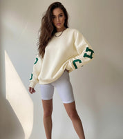 Bella Women's Oversized Sweater | Relaxed Fit