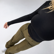 Bella Women's Trousers | High-Waist Straight Leg Design