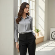Clara Women's Blouse | Elegant Silk Design