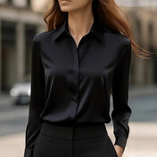 Clara Women's Blouse | Elegant Silk Design
