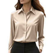 Clara Women's Blouse | Elegant Silk Design