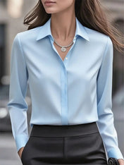 Clara Women's Blouse | Elegant Silk Design