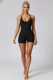 Cora Women's Jumpsuit | Cross-Back Design