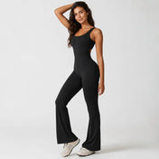 Elena Women's Jumpsuit | Flared Design with V-Back