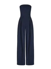 Ella Women's Jumpsuit | Strapless Design with Wide Legs