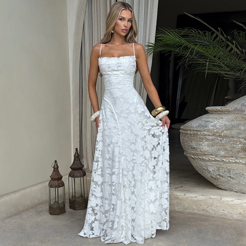 Ella Women's Evening Dress | Floral Print Design