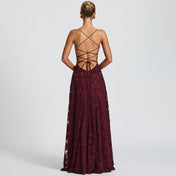 Ella Women's Evening Dress | Floral Print Design