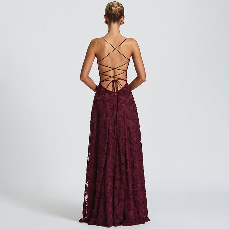 Ella Women's Evening Dress | Floral Print Design