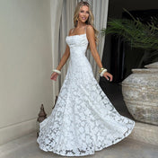 Ella Women's Evening Dress | Floral Print Design