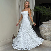 Ella Women's Evening Dress | Floral Print Design