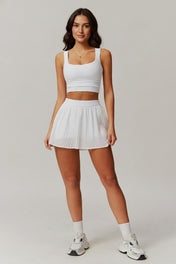 Ella Women's Skort | Pleated Design with Built-in Shorts