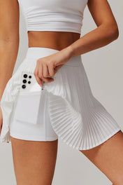 Ella Women's Skort | Pleated Design with Built-in Shorts