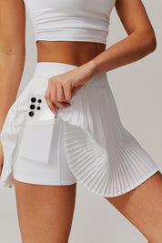 Ella Women's Skort | Pleated Design with Built-in Shorts
