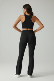 Fiona Women's Flare Leggings | Seamless Design