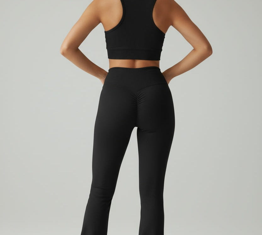 Fiona Women's Flare Leggings | Seamless Design