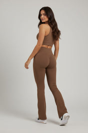 Fiona Women's Flare Leggings | Seamless Design