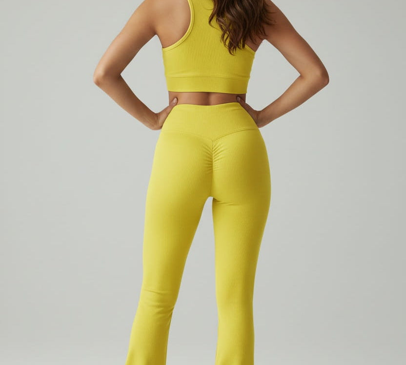 Fiona Women's Flare Leggings | Seamless Design