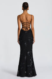 Fiona Women's Maxi Dress | Elegant Lace Details