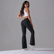 Fiona Women's Workout Pants | High Waist Flared Fit