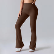 Fiona Women's Workout Pants | High Waist Flared Fit