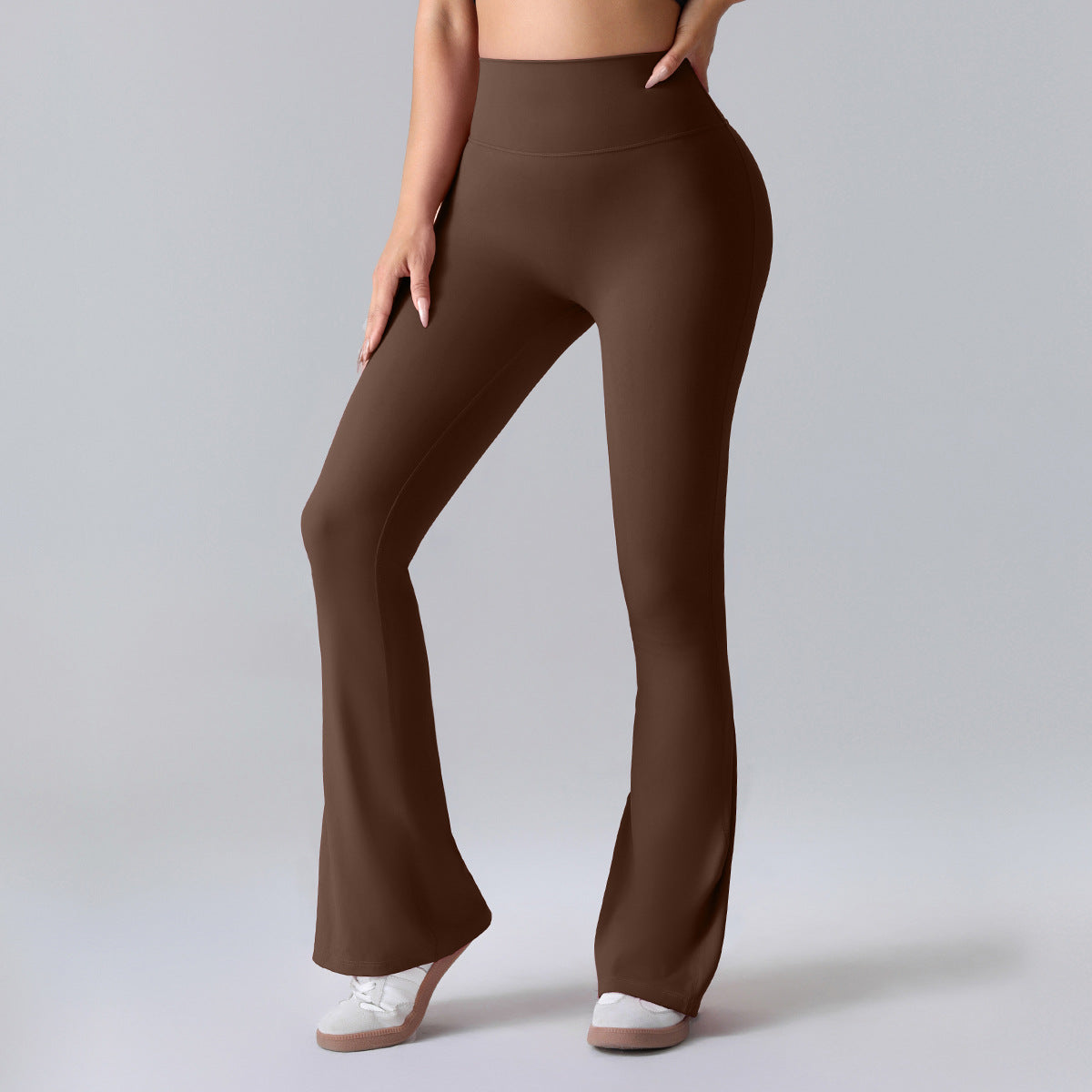 Fiona Women's Workout Pants | High Waist Flared Fit