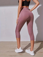 Hannah Women's Capri Leggings | High Waist Design with Pockets