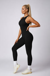 Isabella Women's Jumpsuit | High Neck Hollow Back Design
