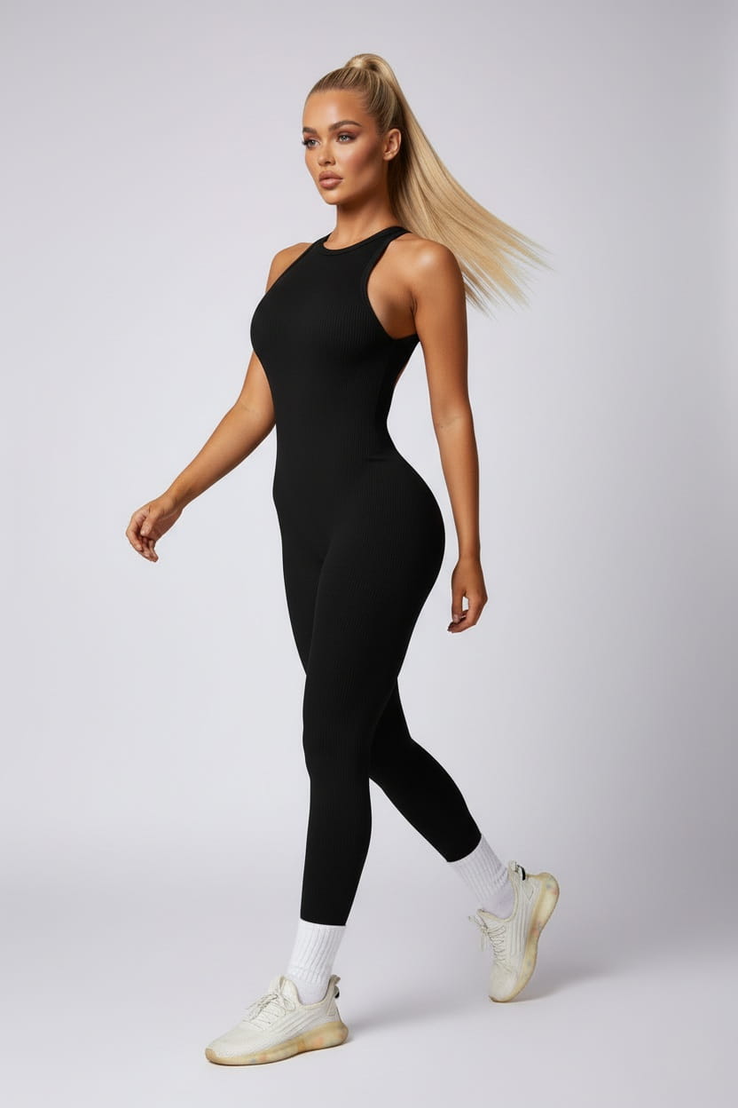 Isabella Women's Jumpsuit | High Neck Hollow Back Design