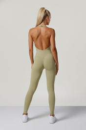 Isabella Women's Jumpsuit | High Neck Hollow Back Design