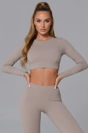 Jasmine Women's Crop Top | Fitted Soft Stretch Fabric