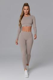 Jasmine Women's Crop Top | Fitted Soft Stretch Fabric