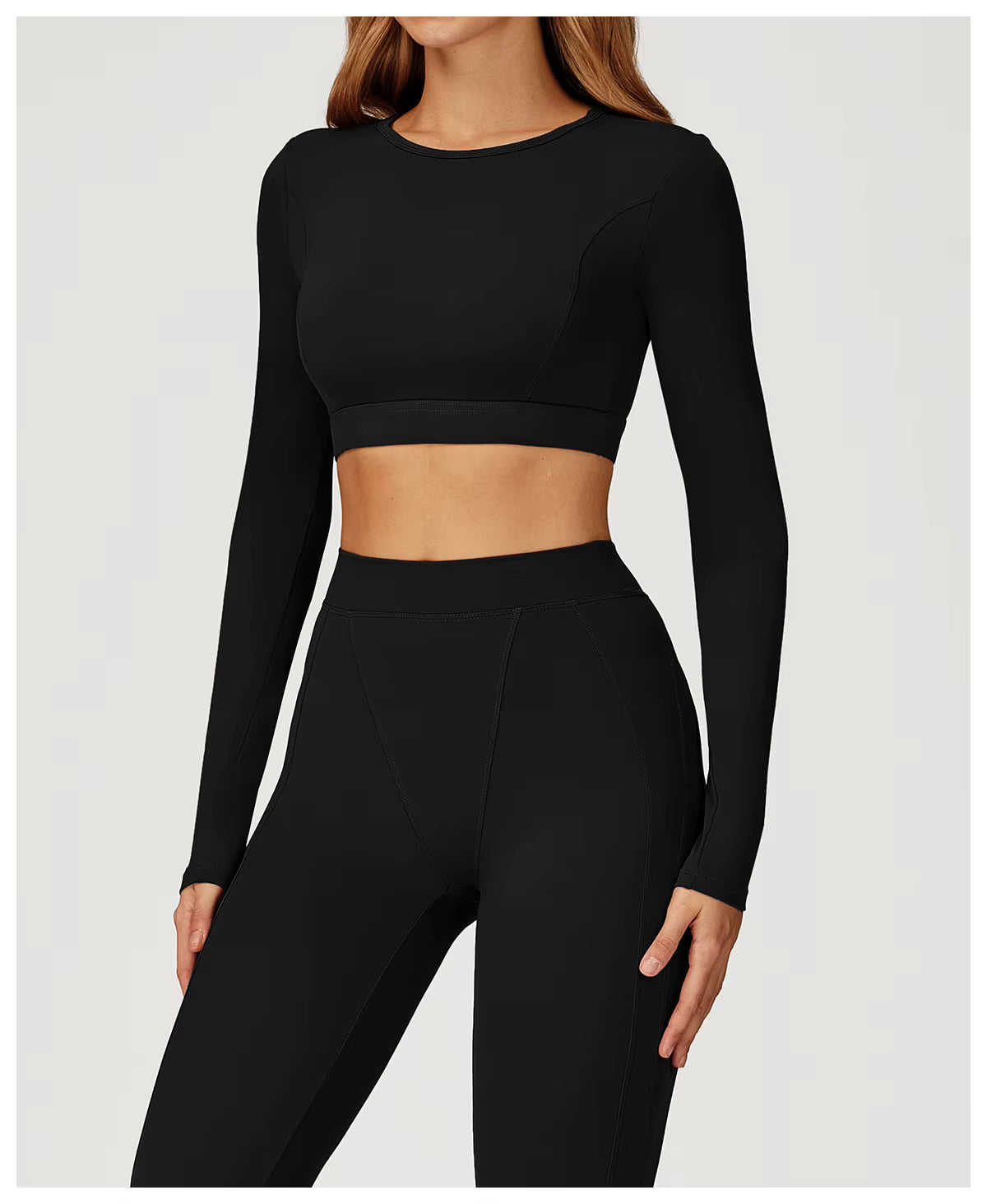 Jasmine Women's Crop Top | Fitted Soft Stretch Fabric