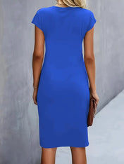 Katrina Women's Midi Dress | Round Neck Casual Dress
