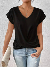 Lia Women's T-Shirt | Short Sleeve Polyester Design