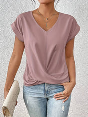 Lia Women's T-Shirt | Short Sleeve Polyester Design