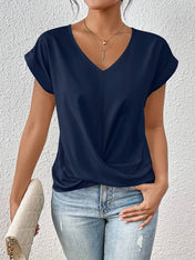 Lia Women's T-Shirt | Short Sleeve Polyester Design