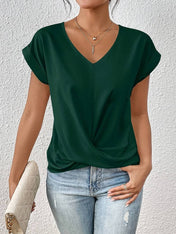 Lia Women's T-Shirt | Short Sleeve Polyester Design