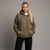 Liam Unisex Hoodie | Leopard Print Design