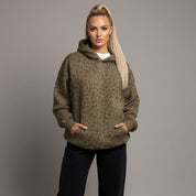 Liam Unisex Hoodie | Leopard Print Design