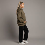 Liam Unisex Hoodie | Leopard Print Design